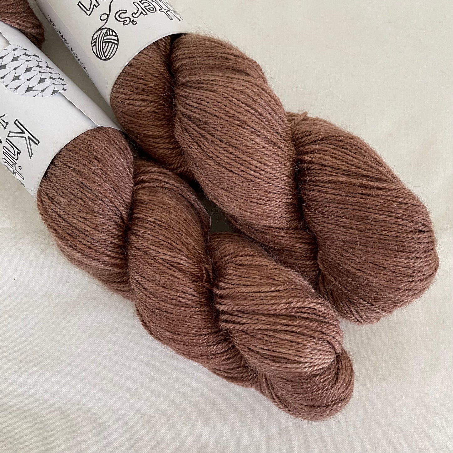 Alpaca/Silk/Cashmere - Milk Chocolate