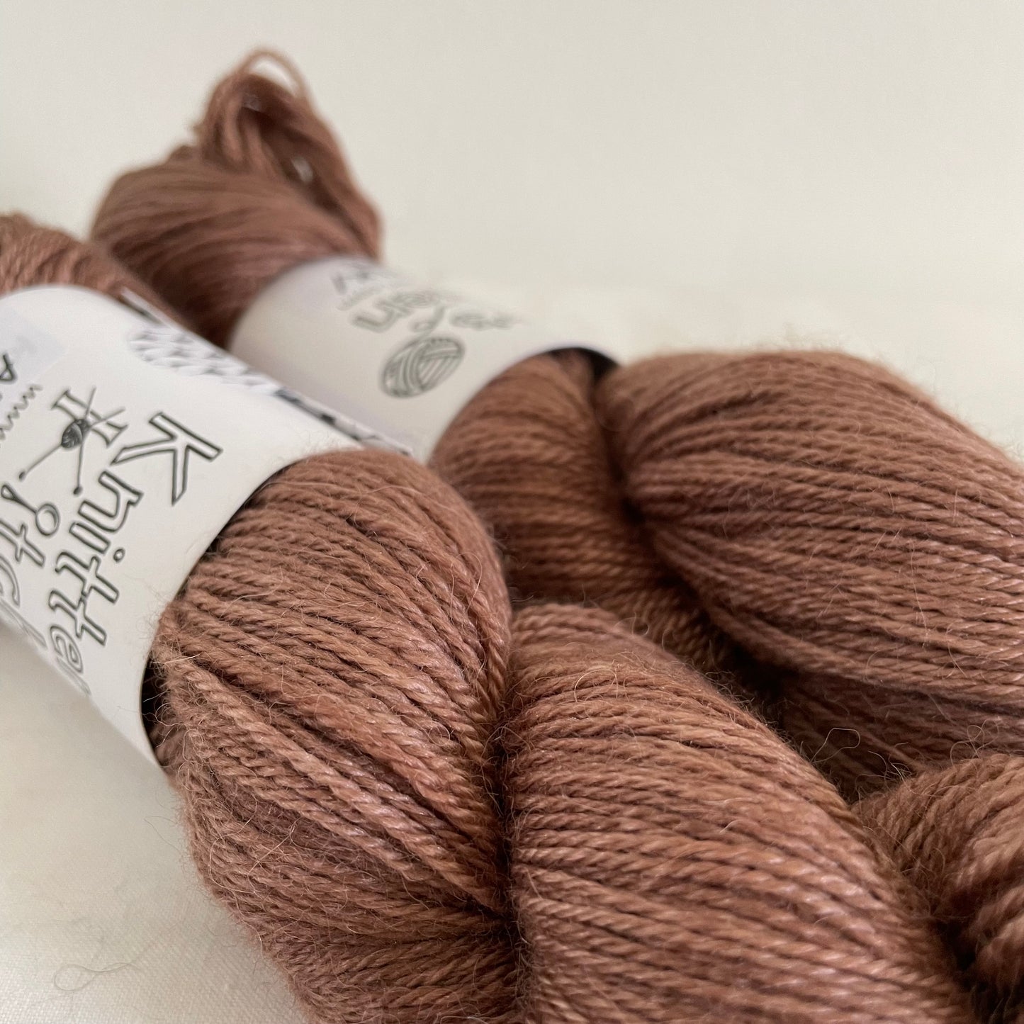 Alpaca/Silk/Cashmere - Milk Chocolate