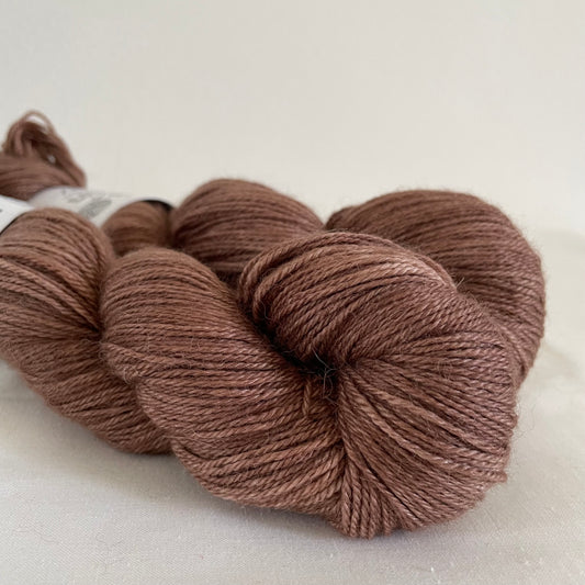 Alpaca/Silk/Cashmere - Milk Chocolate