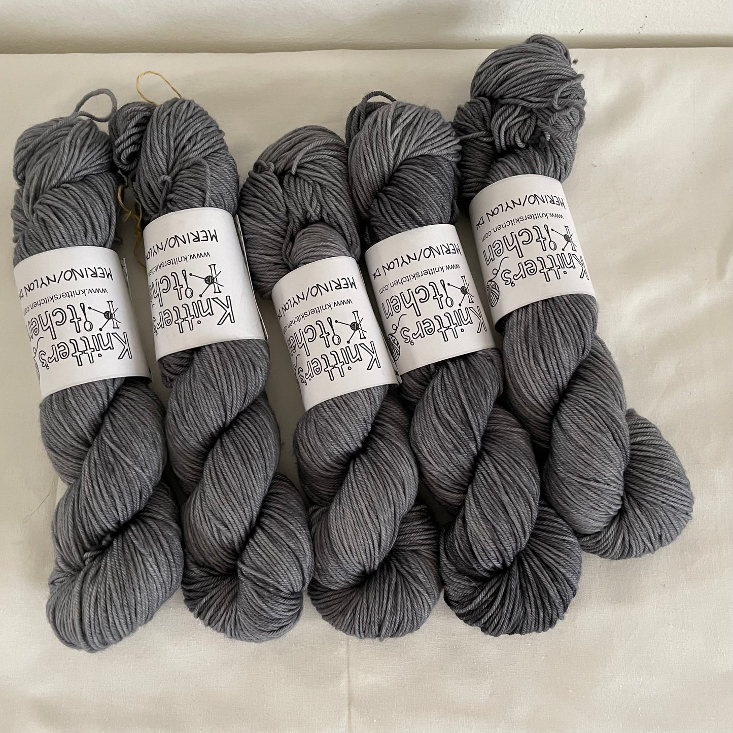 Merino/Nylon DK - Grey OOAK