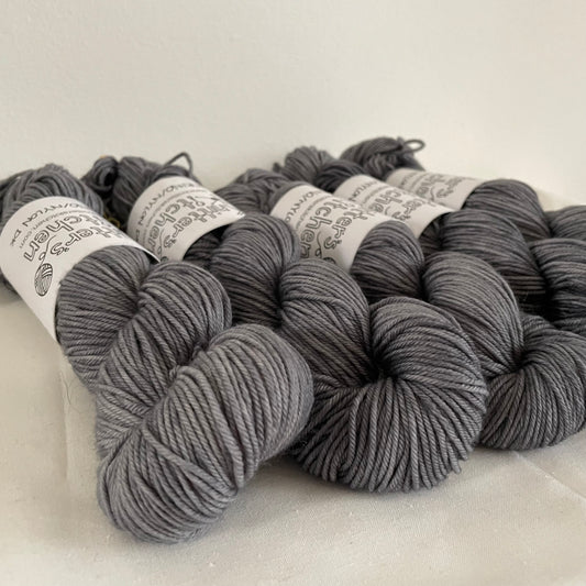 Merino/Nylon DK - Grey OOAK