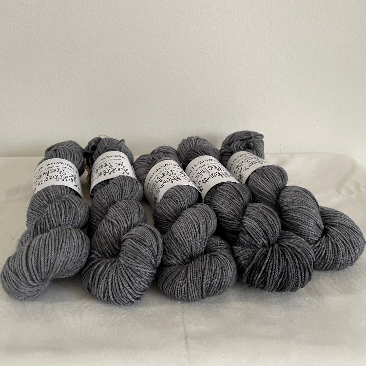Merino/Nylon DK - Grey OOAK
