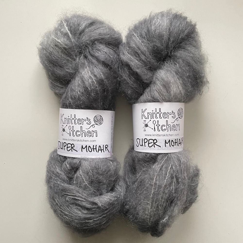 Super Mohair - Just Grey