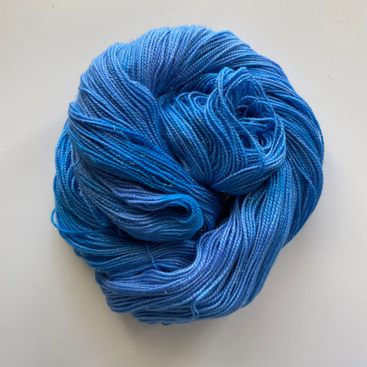 Silver Sparkle Sock - Almost Royal