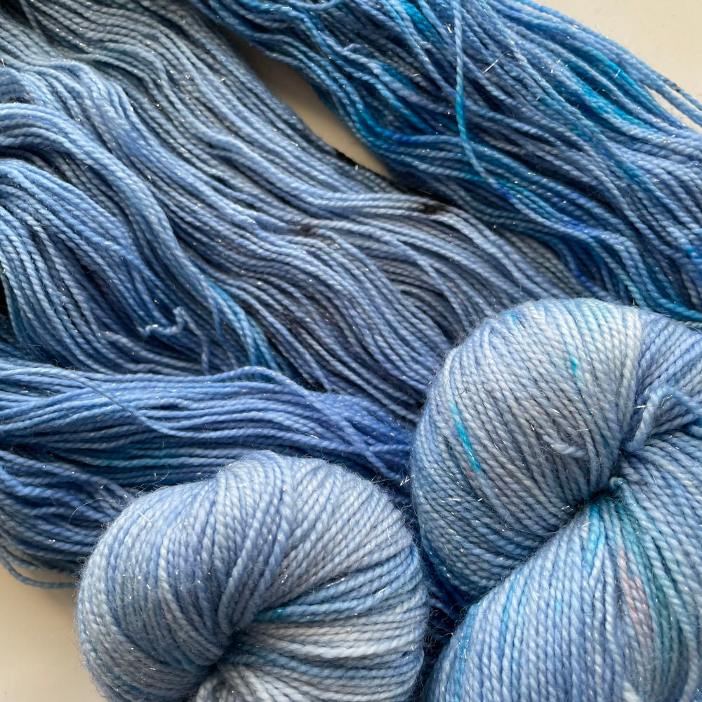 Silver Sparkle Sock - C'est Moi