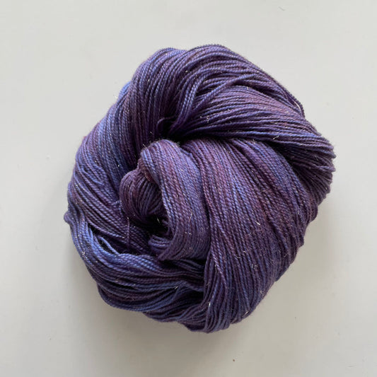 Silver Sparkle Sock - Challenge (dark)