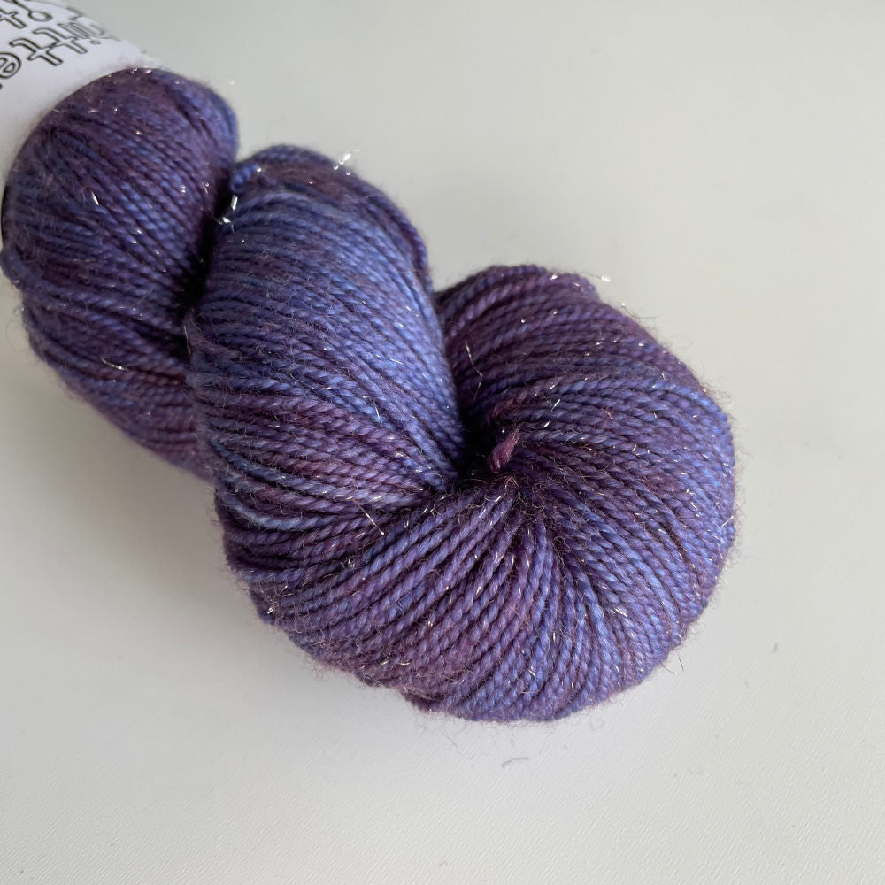 Silver Sparkle Sock - Challenge (dark)