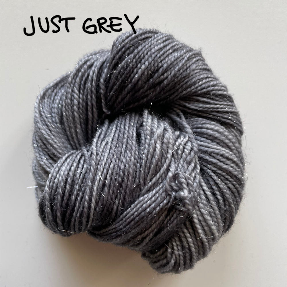 Silver Sparkle Sock Minis