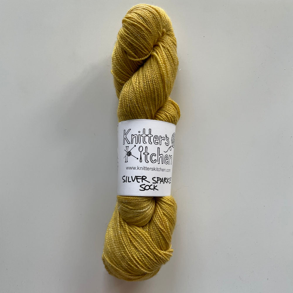 Silver Sparkle Sock - Dock/Skræppe (plantefarvet)