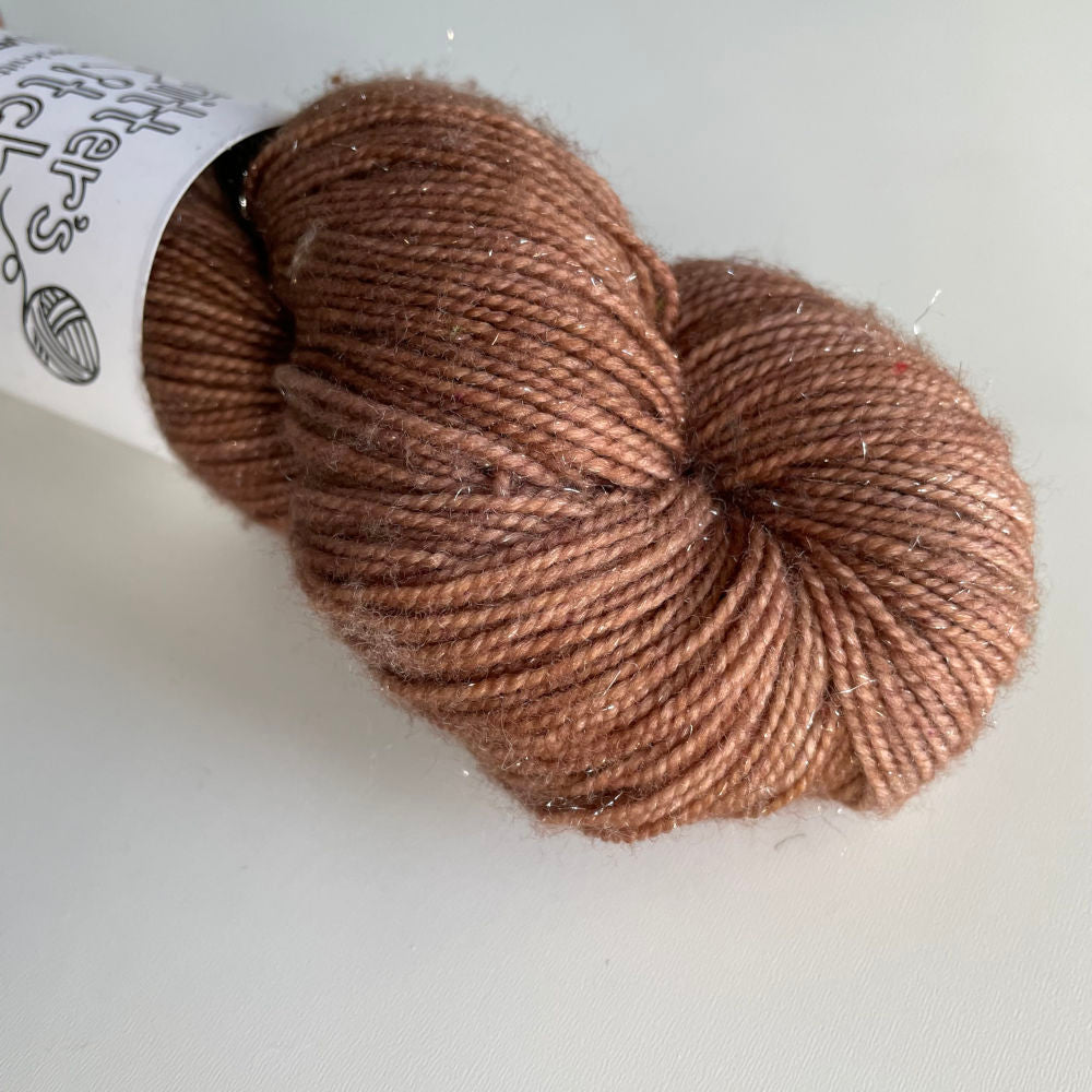 Silver Sparkle Sock - Nutshell