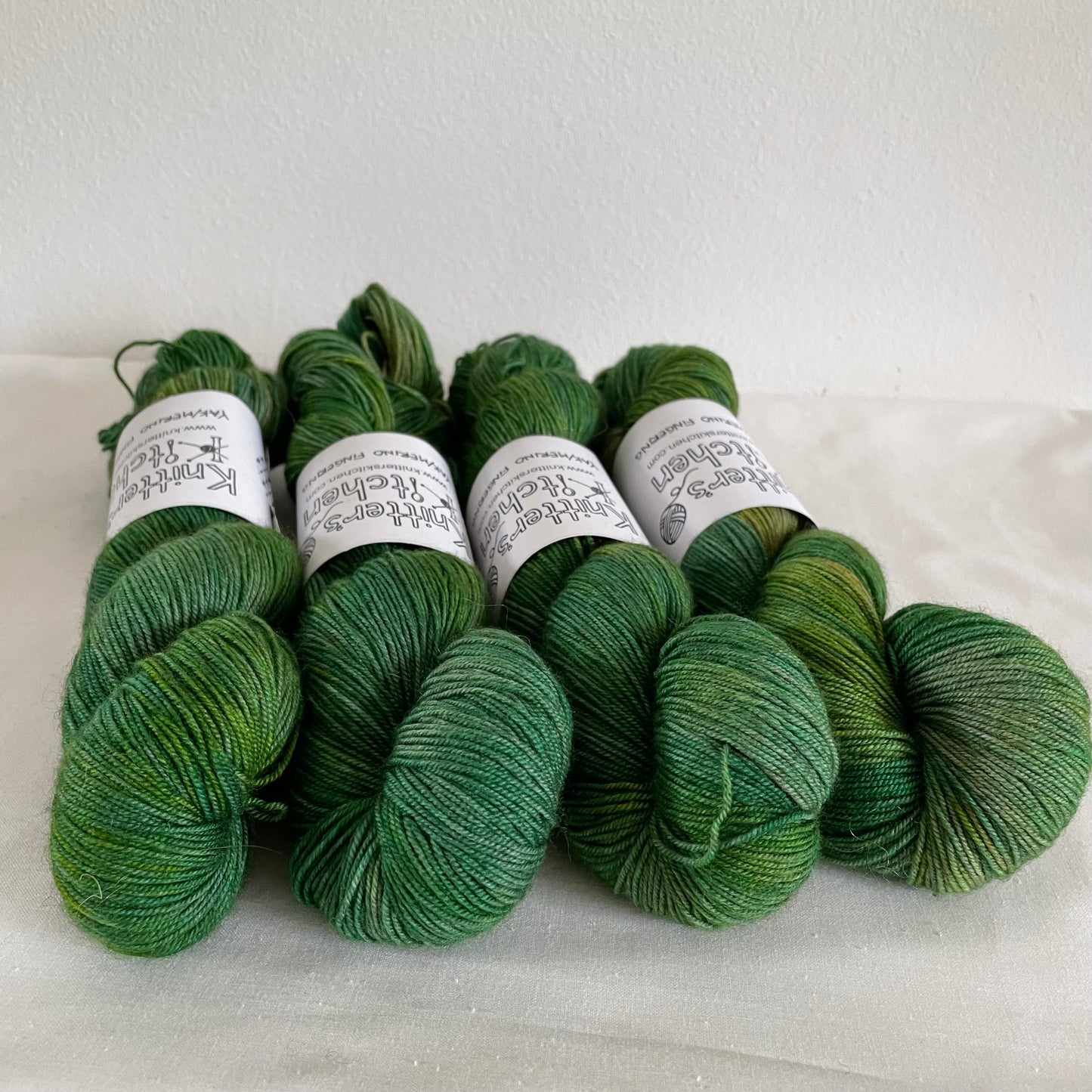 Yak/Merino Fingering - Forest Floor