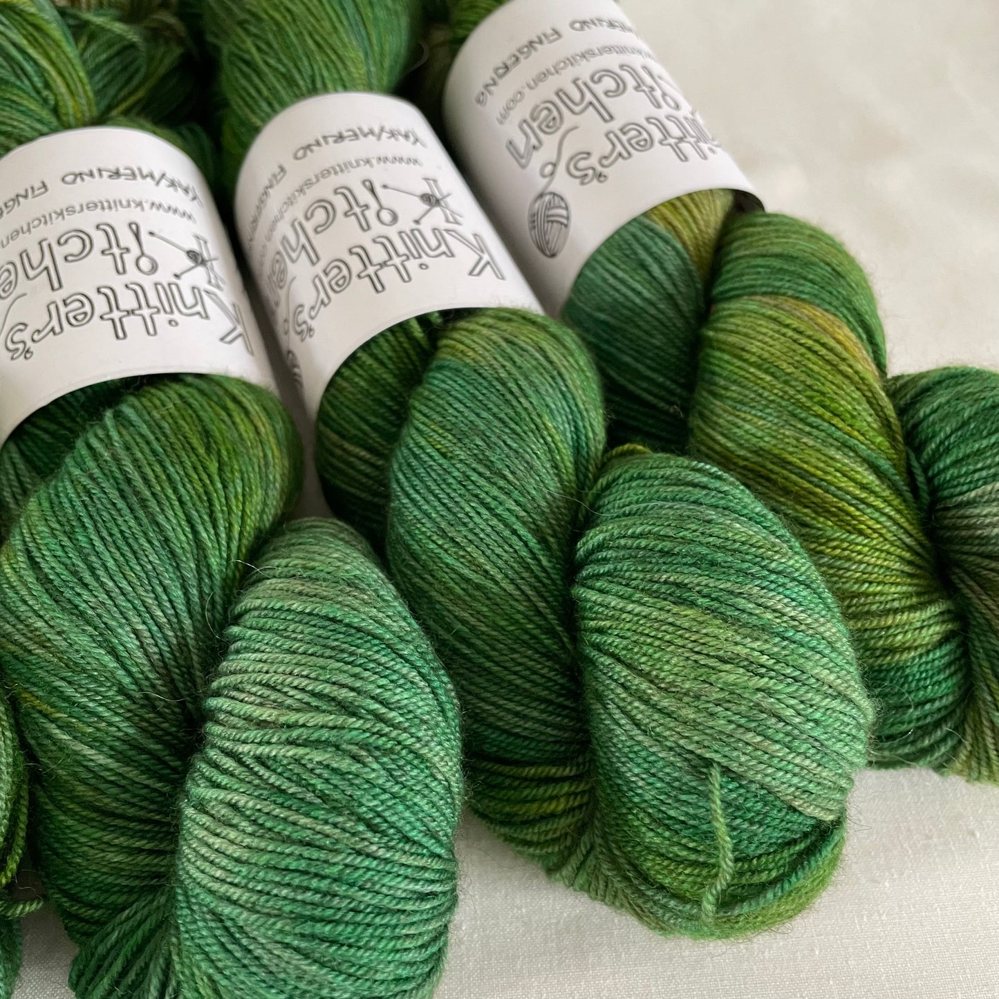 Yak/Merino Fingering - Forest Floor