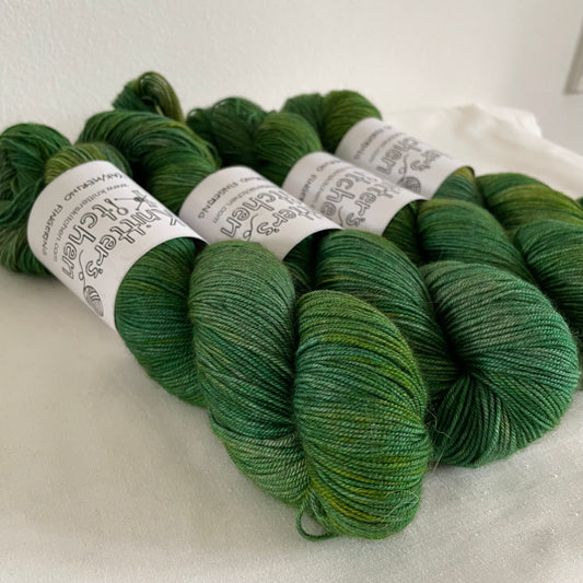 Yak/Merino Fingering - Forest Floor