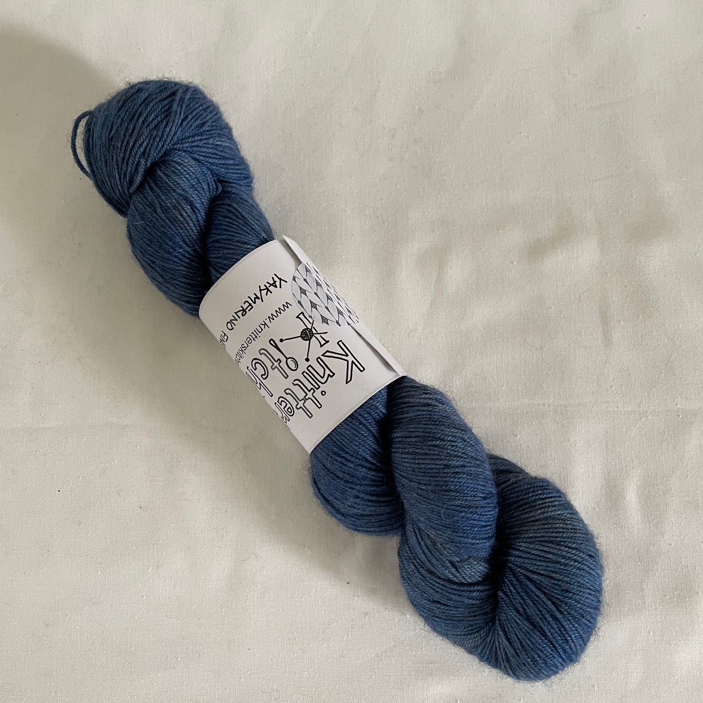 Yak/Merino Fingering - Midnight