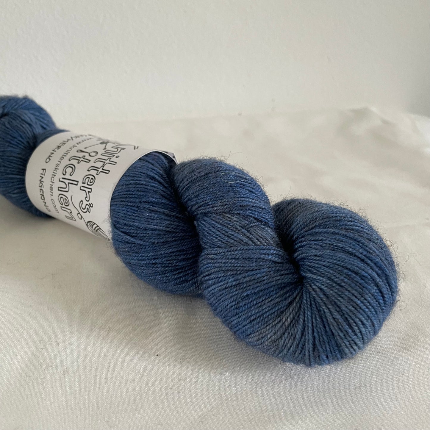 Yak/Merino Fingering - Midnight