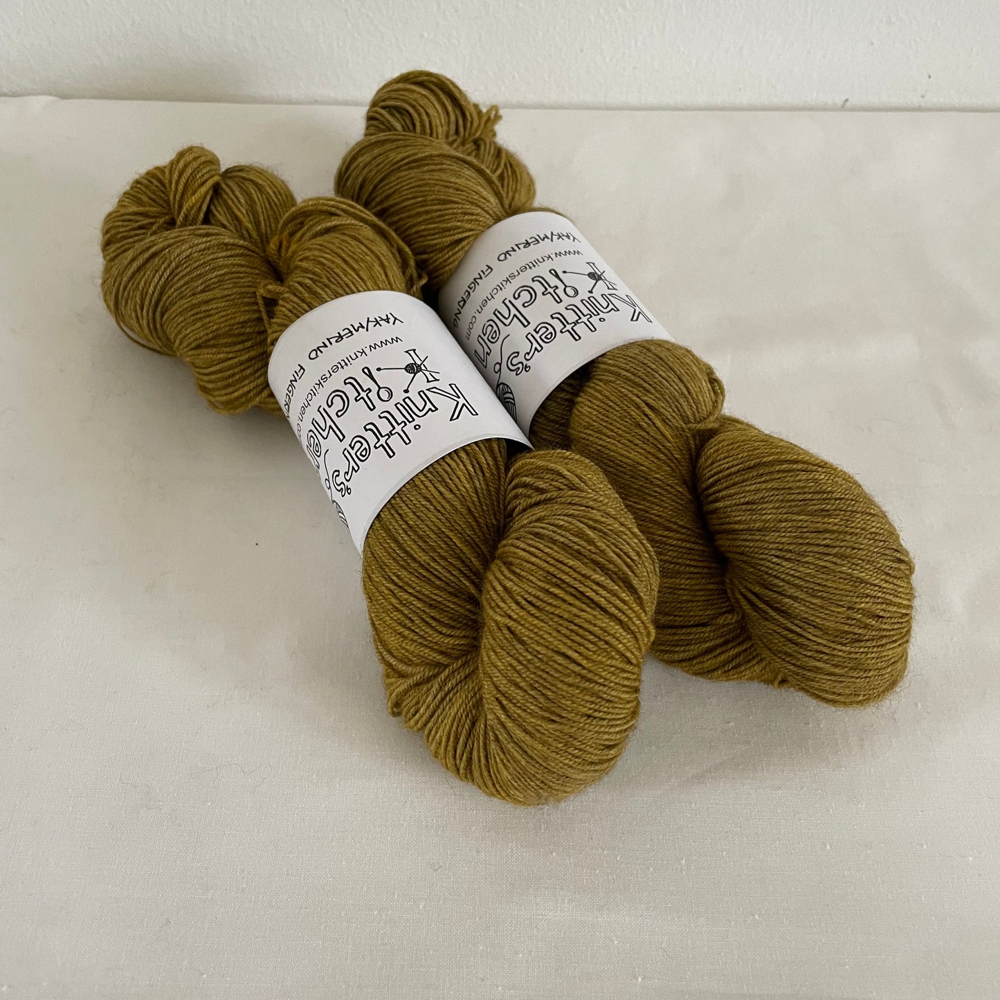 Yak/Merino Fingering - Mustard