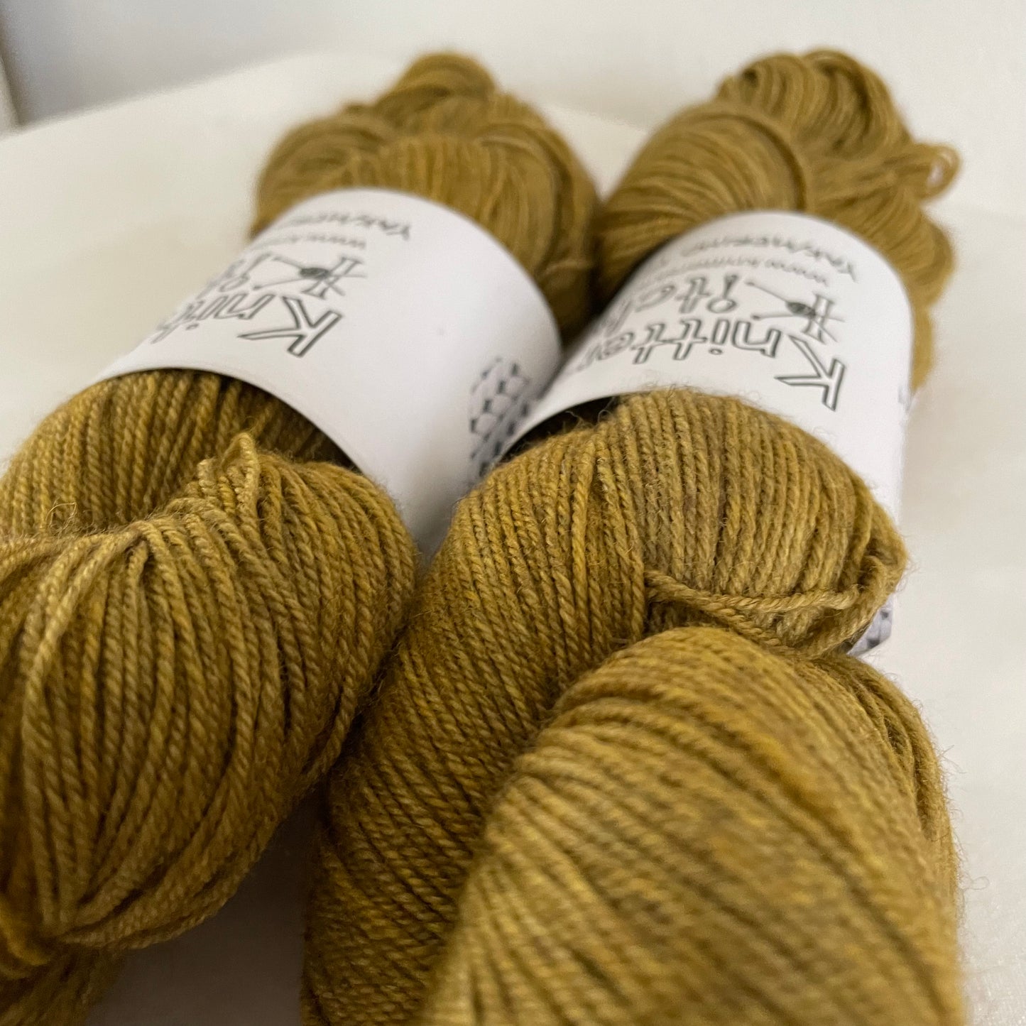 Yak/Merino Fingering - Mustard