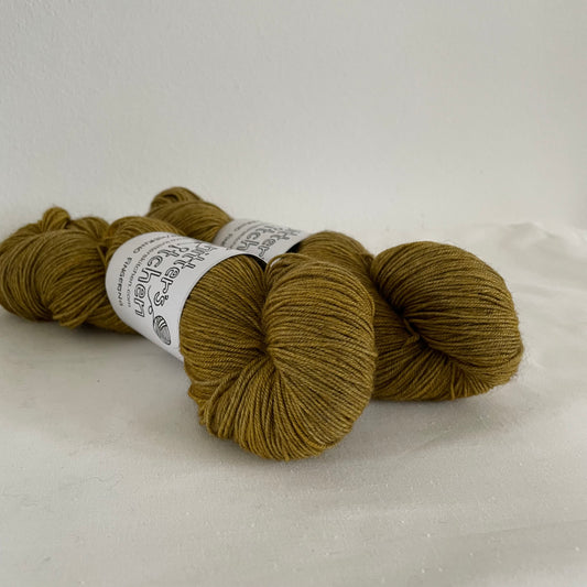 Yak/Merino Fingering - Mustard