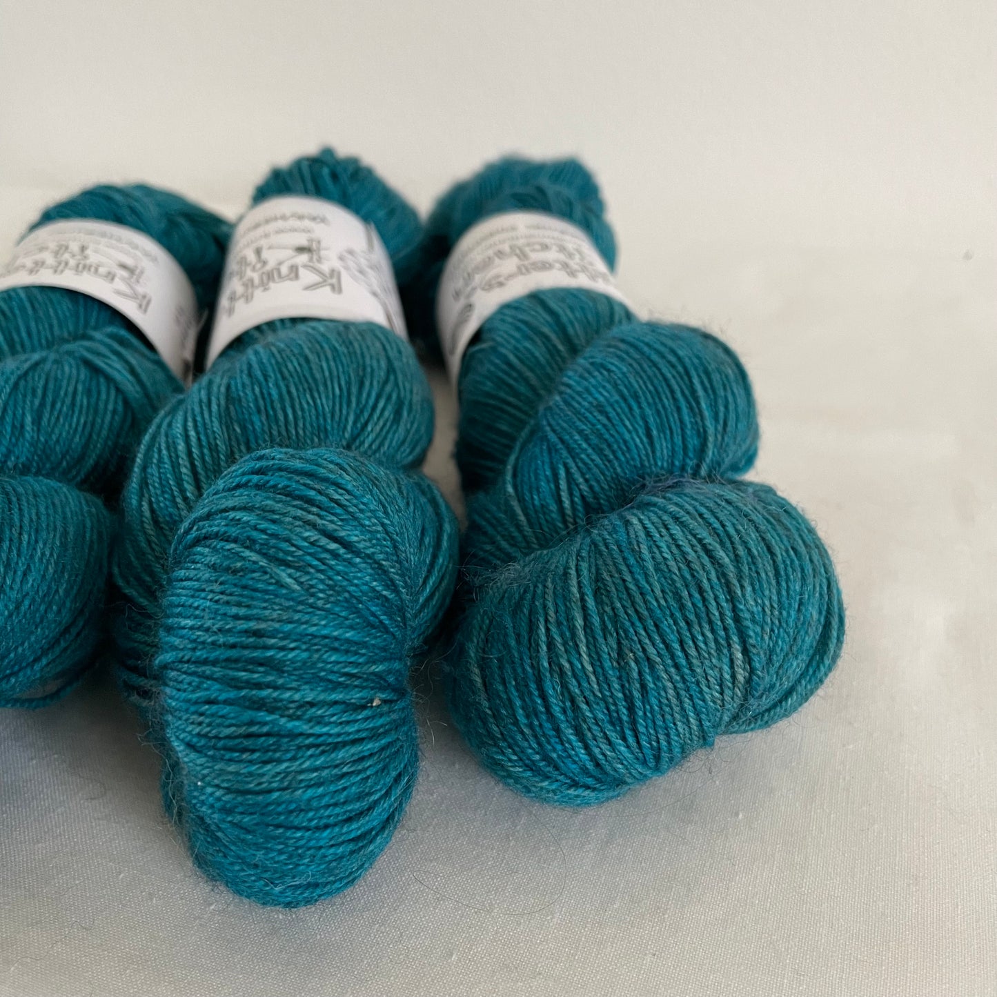 Yak/Merino Fingering - Peacock