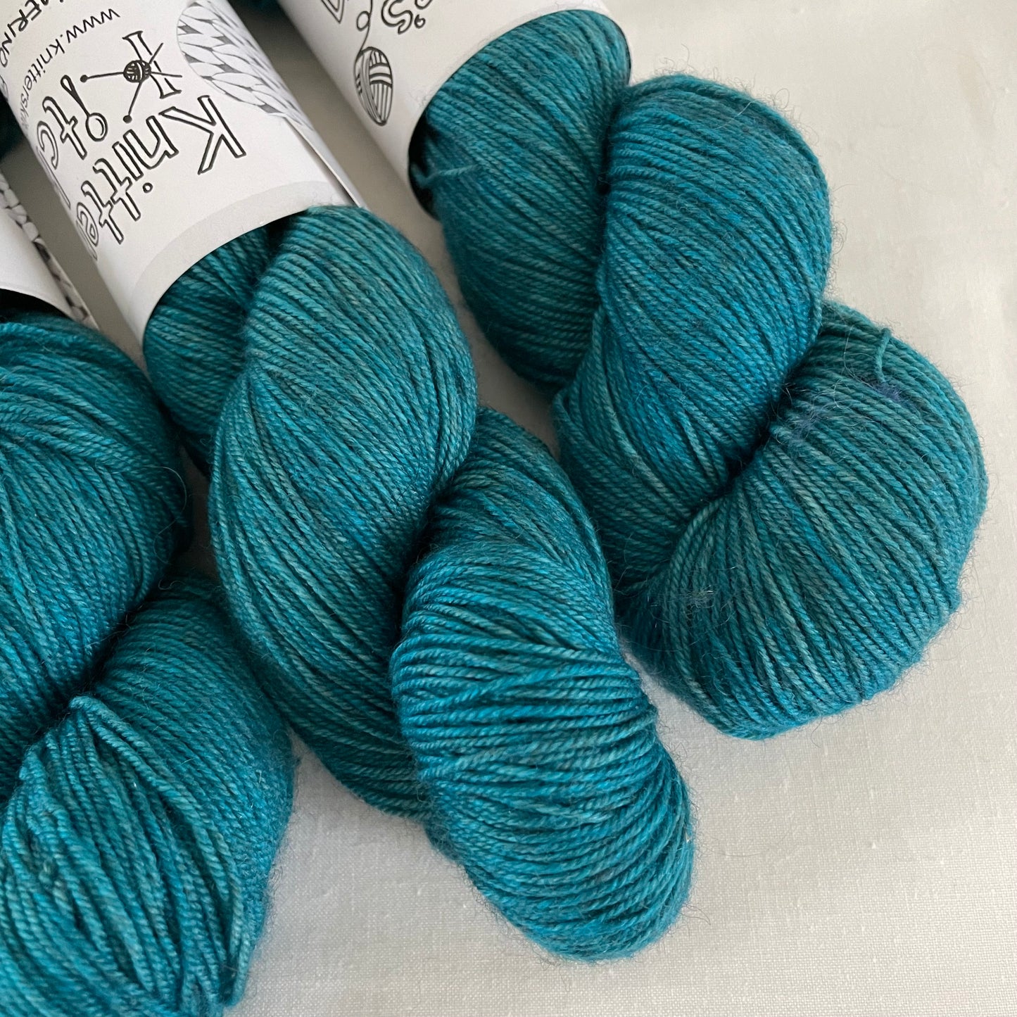 Yak/Merino Fingering - Peacock
