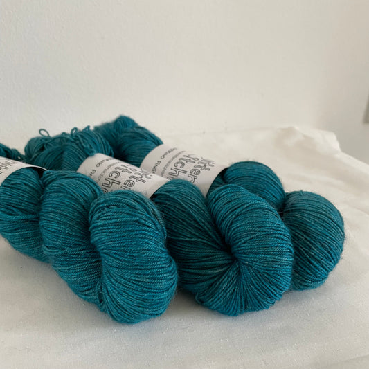 Yak/Merino Fingering - Peacock
