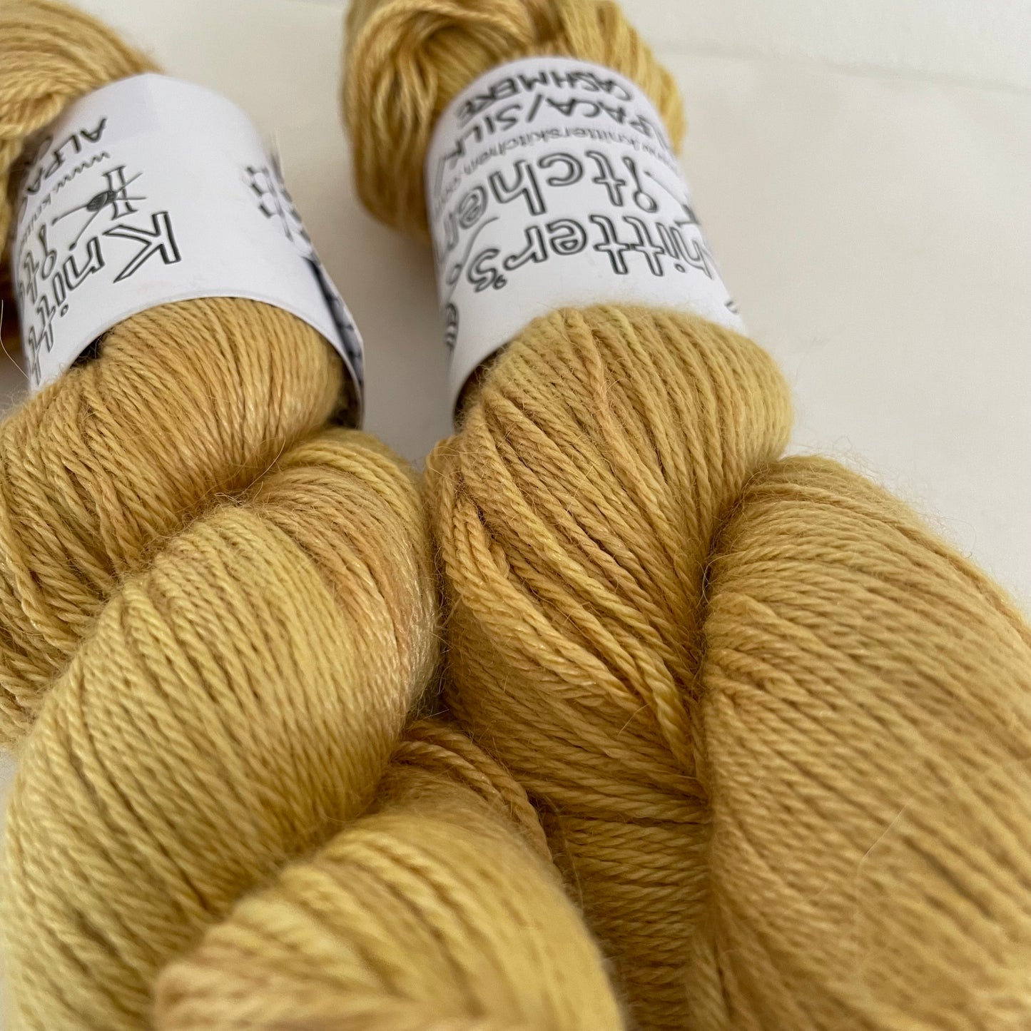 Alpaca/Silk/Cashmere - Honeyed